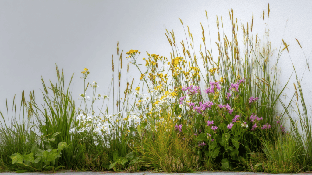 wildflower meadow corner