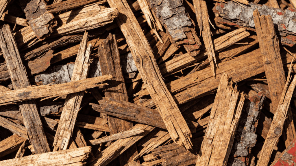 wood chip mulch
