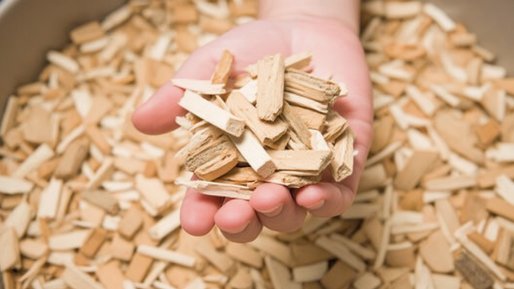 wood chips