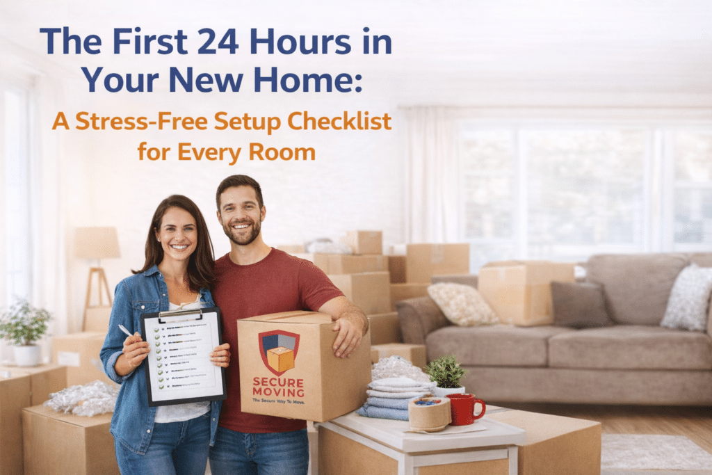 The First 24 Hours in Your New Home: A Stress-Free Setup Checklist for Every Room