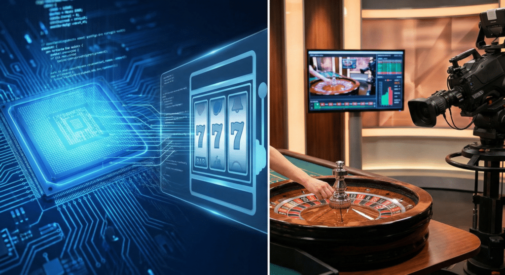 Moving from Algorithmic to Real-Time Streaming in Digital Gaming