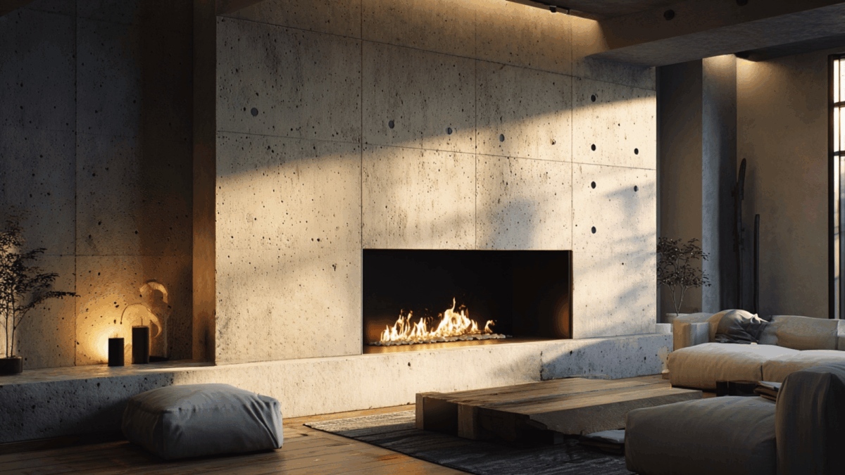 27 Modern Fireplace Accent Wall Ideas for Your Living Space - Opple House