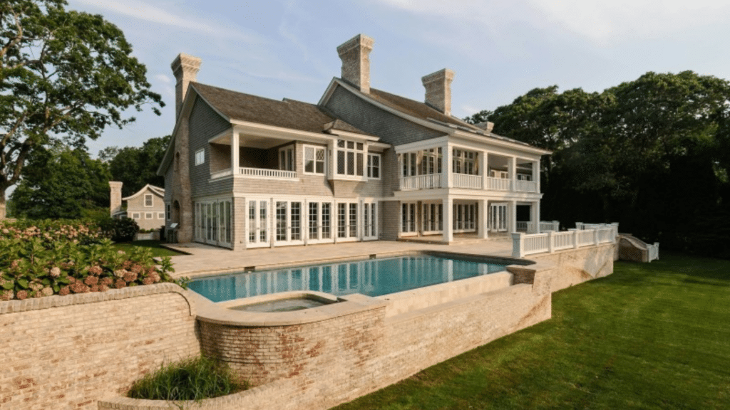 Front view of a Beyonce and Jay Z's The Hamptons Estate