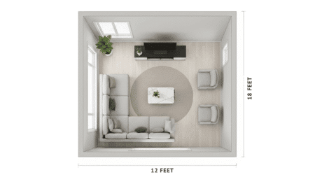 Typical Dimensions of an Average Living Room Size - Opple House
