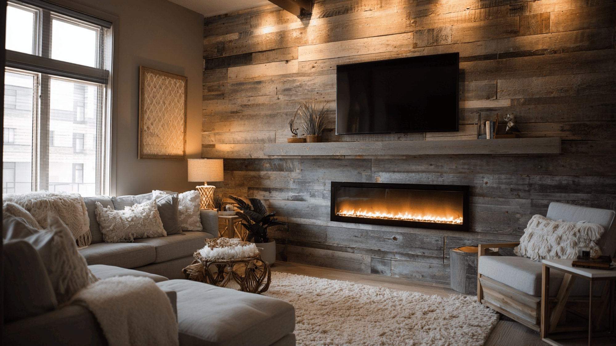 27 Modern Fireplace Accent Wall Ideas for Your Living Space - Opple House