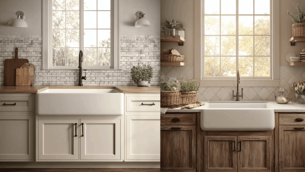 Apron Sink vs Farmhouse Sink: Which One is Better for You?