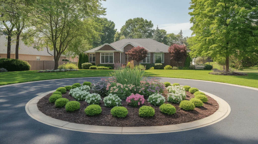 circle-drive-with-a-garden-in-the-center