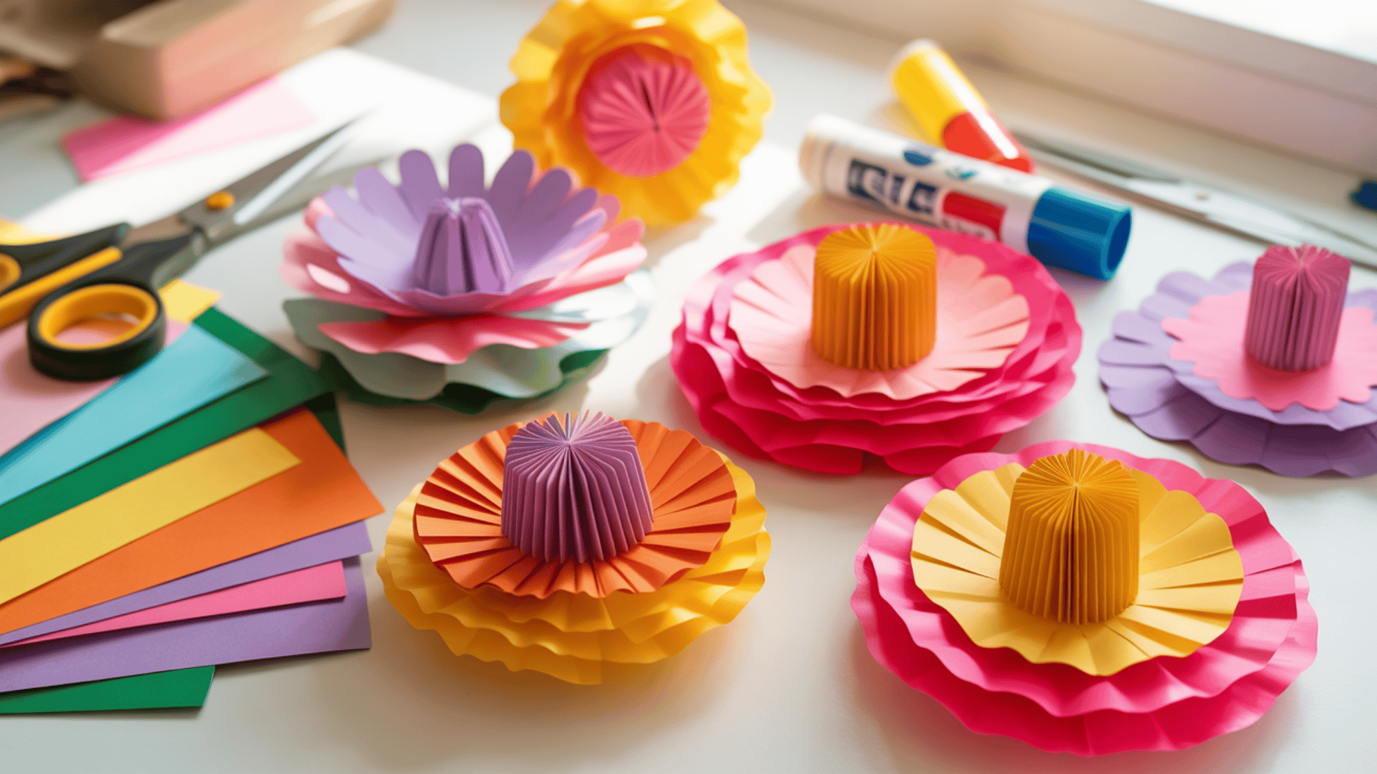14 Flower Crafts Easy Anyone Can Make at Home - Opple House