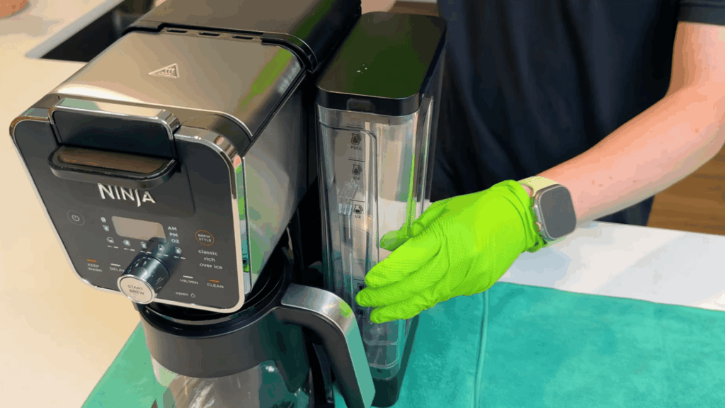 how to clean coffee maker water tank and machine for fresh taste and better coffee every day