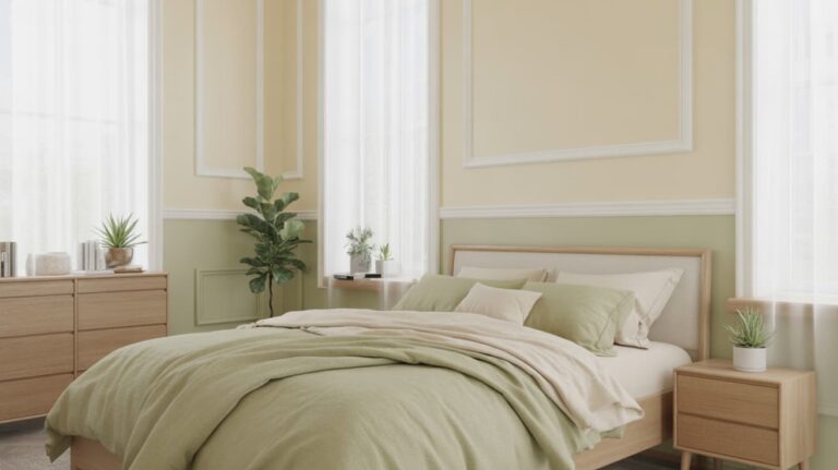 35 Two Tone Wall Colors Examples for Stylish Homes - Opple House