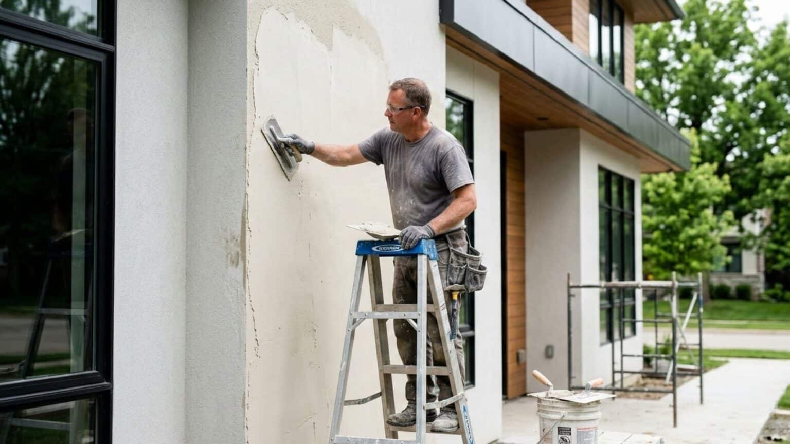 What Is Stucco: Materials, Types and Installation - Opple House
