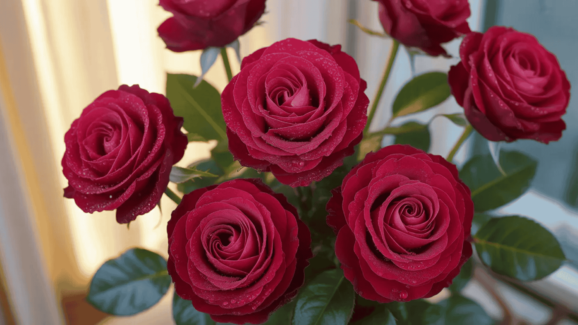 colorful roses that smell good with a sweet fragrance in a vibrant flower bed (1)