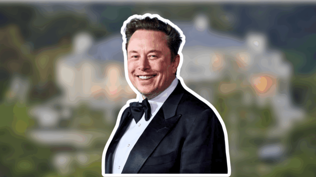Elon Musk House Tour: Size, Price, Features elon musks house man in formal suit smiling with blurred house background portrait style image with confident expression