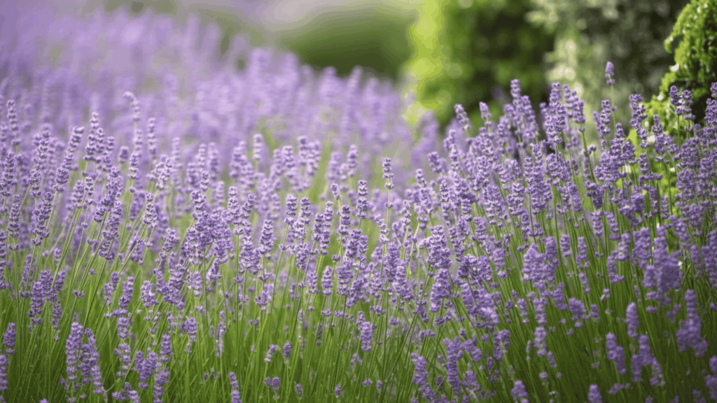 lavender as drought resistant plant that needs less water and grows well in sunlight