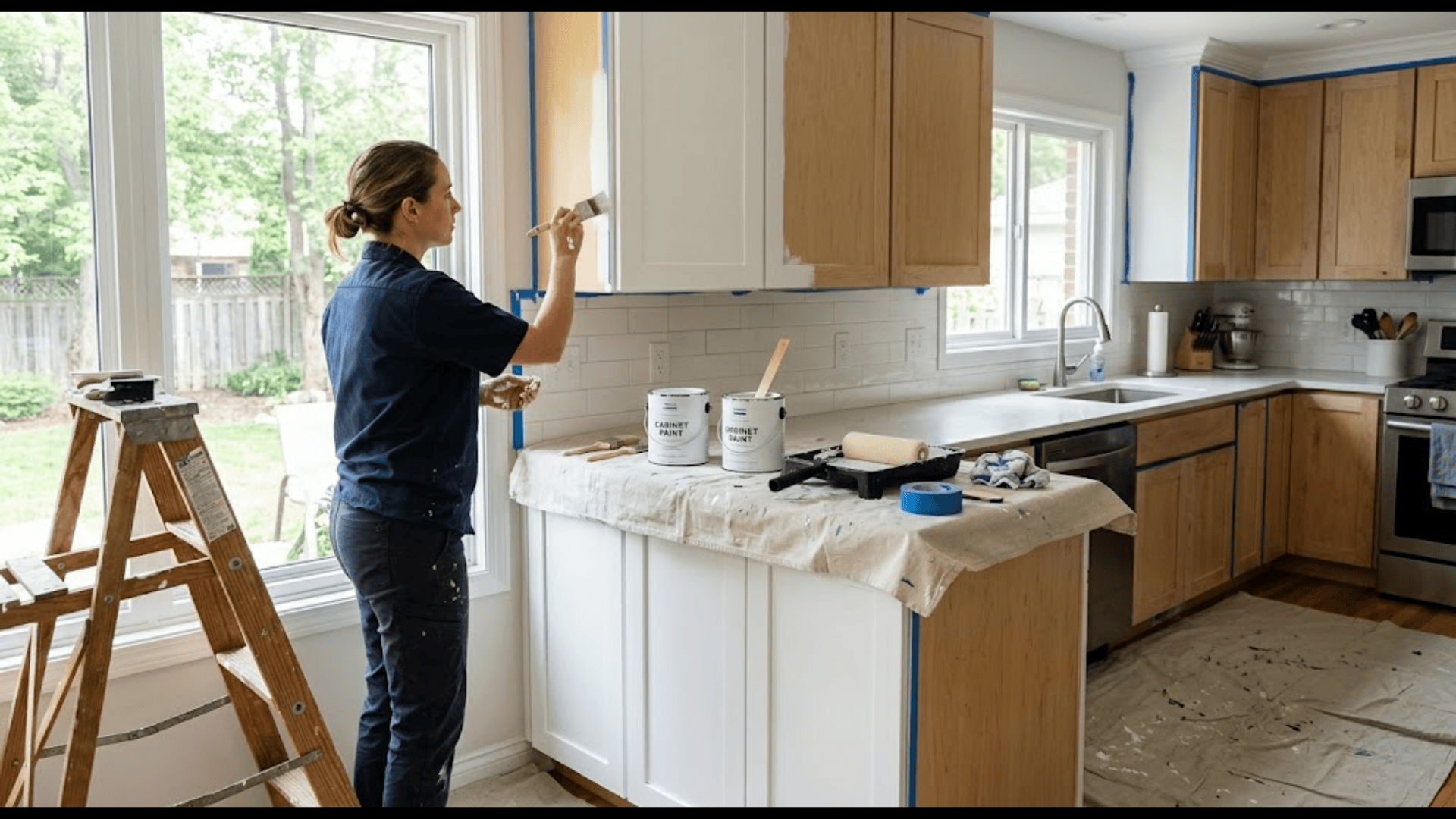How Much does it Cost to Paint Kitchen Cabinets? - Opple House