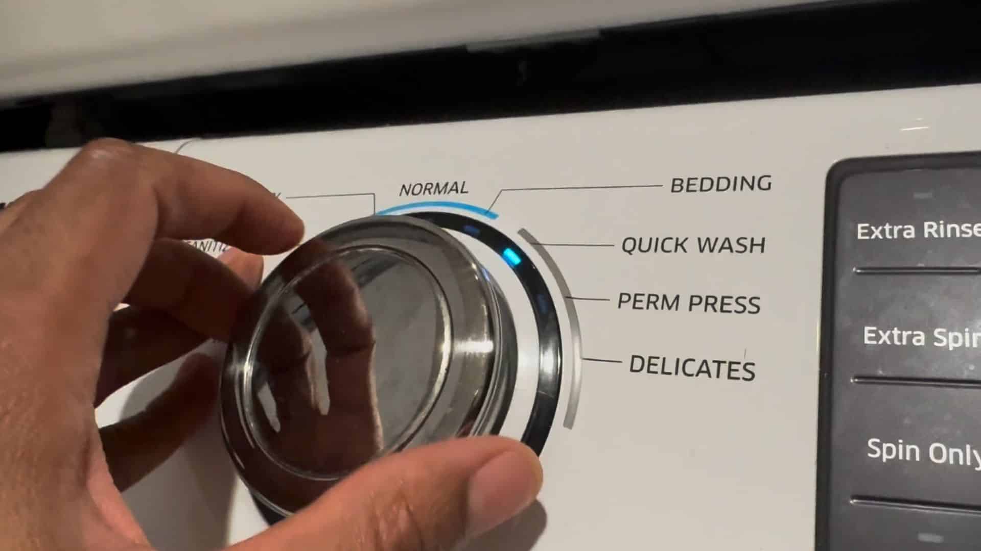 add vinegar into the detergent compartment and run the wash cycle to loosen soap residue and remove surface dirt effectively