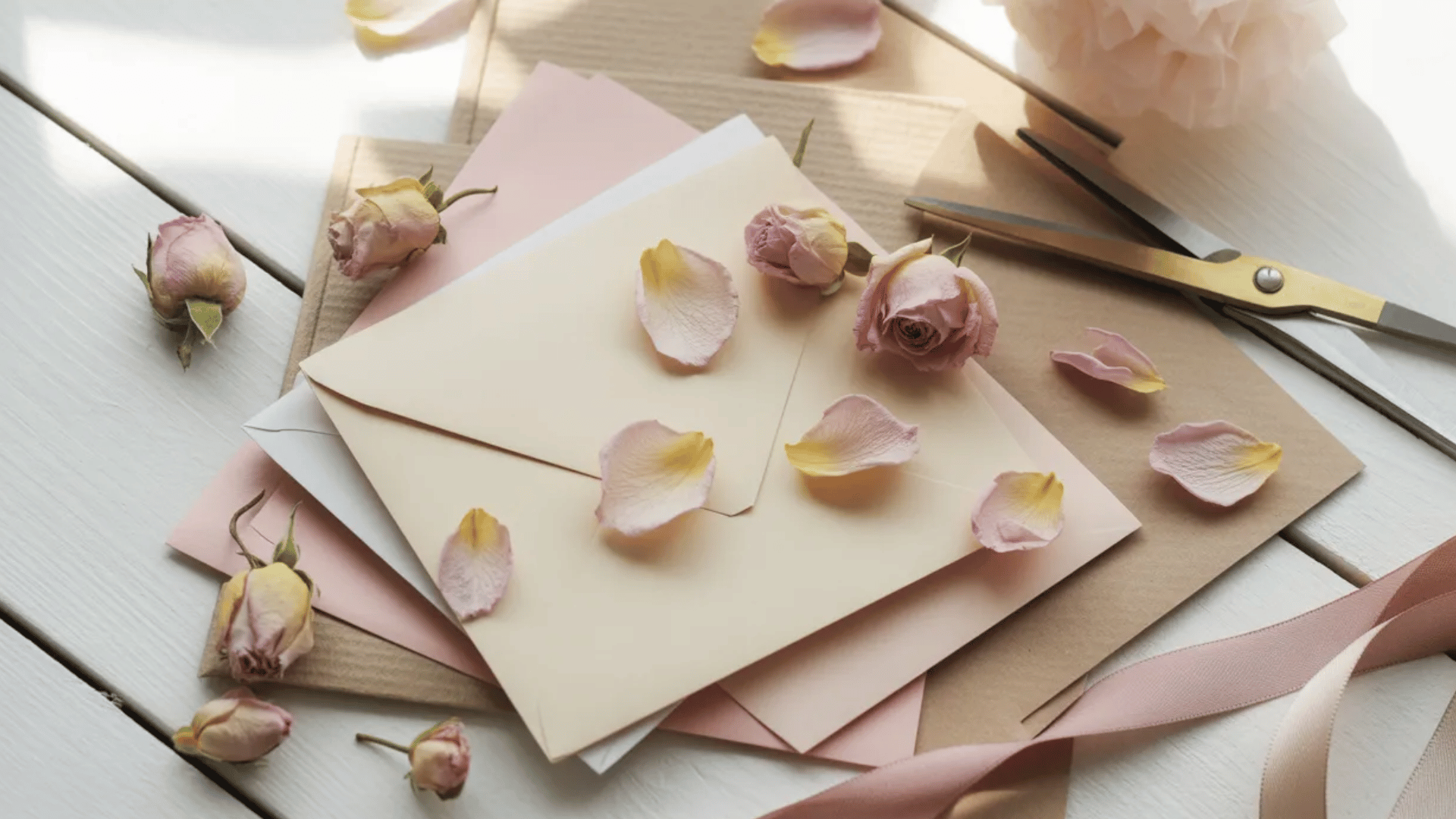 dried roses on envelopes for best methods to dry rose petals for preservation