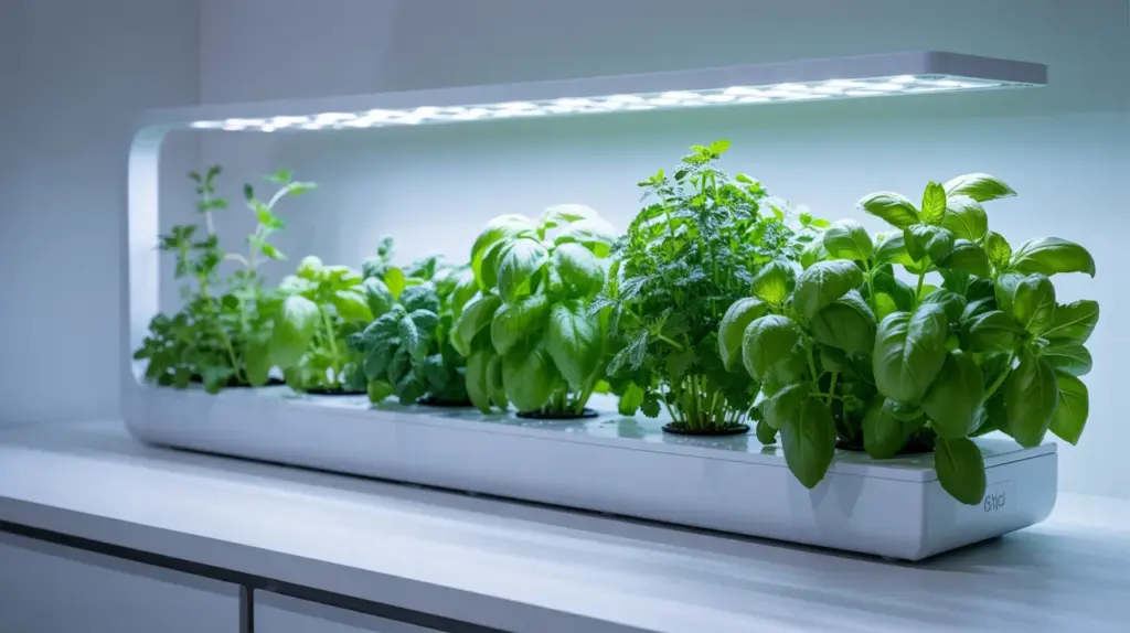 indoor herb garden