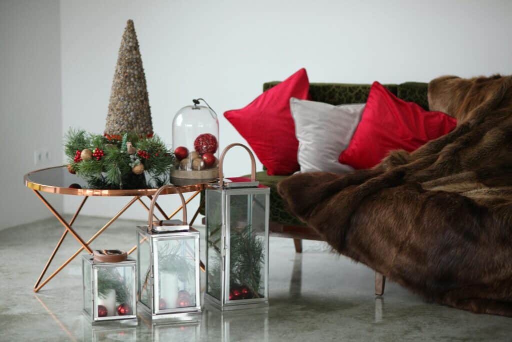 Cushions, Blankets, and Candles: A Cheap but Effective Trio