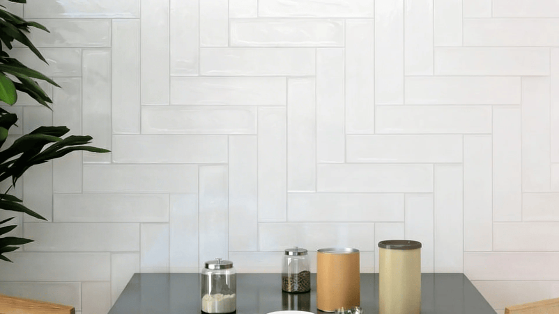 step ladder tile pattern with tiles arranged in stepped layout creating movement across surface