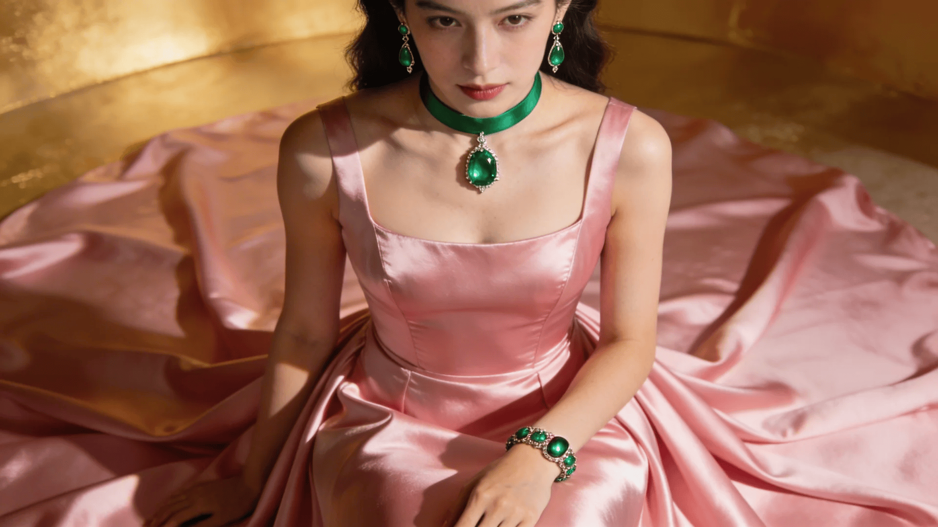what color goes with emerald green pink complements emerald green creating a bold and elegant contrast