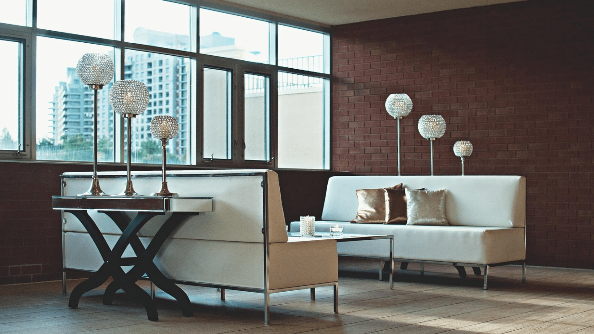 apartment living space decorated with plants artwork and modern furniture for everyday comfort (2)
