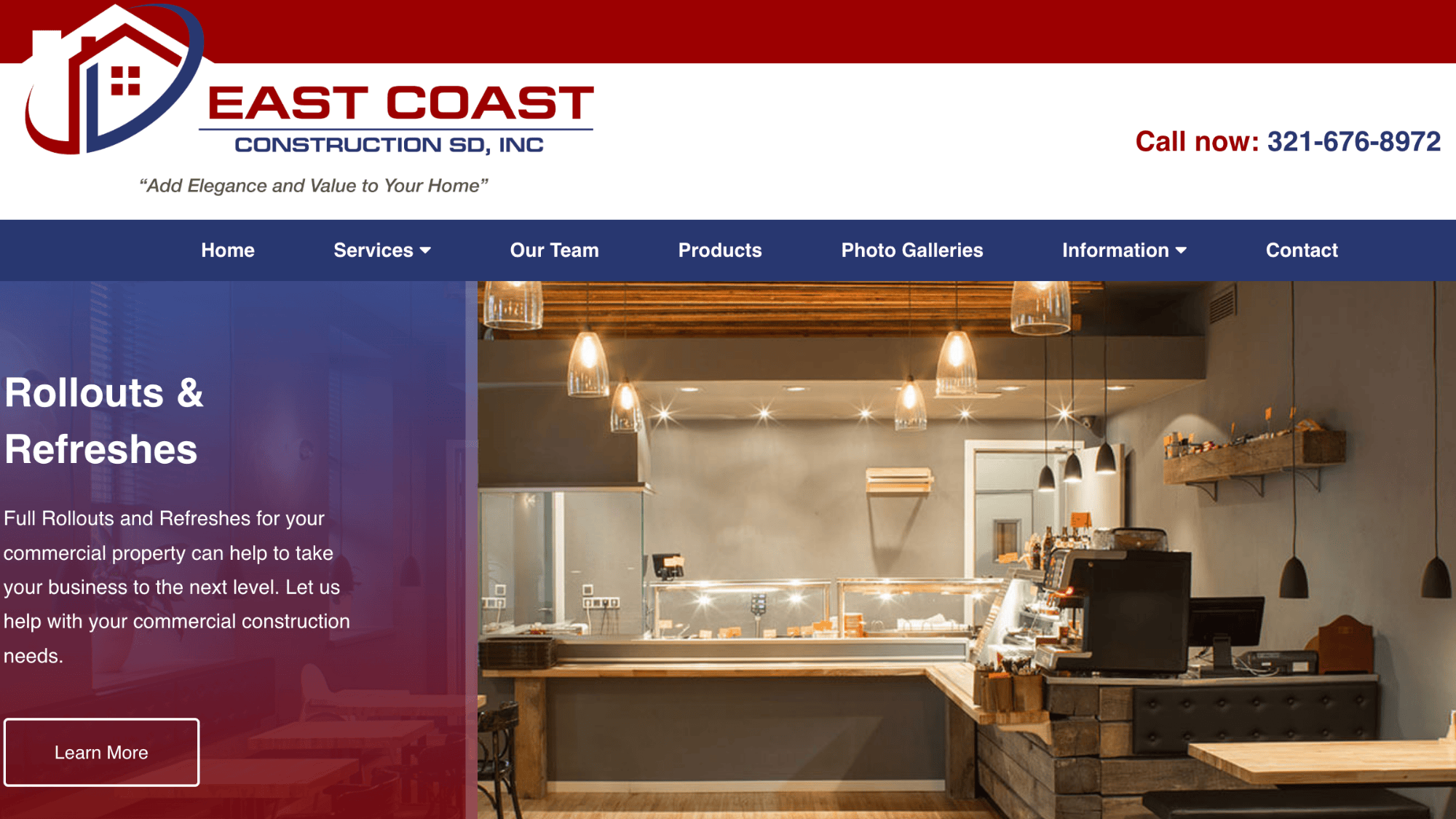 east coast construction sd custom home renovation kitchen interior design remodel service company build team (1)
