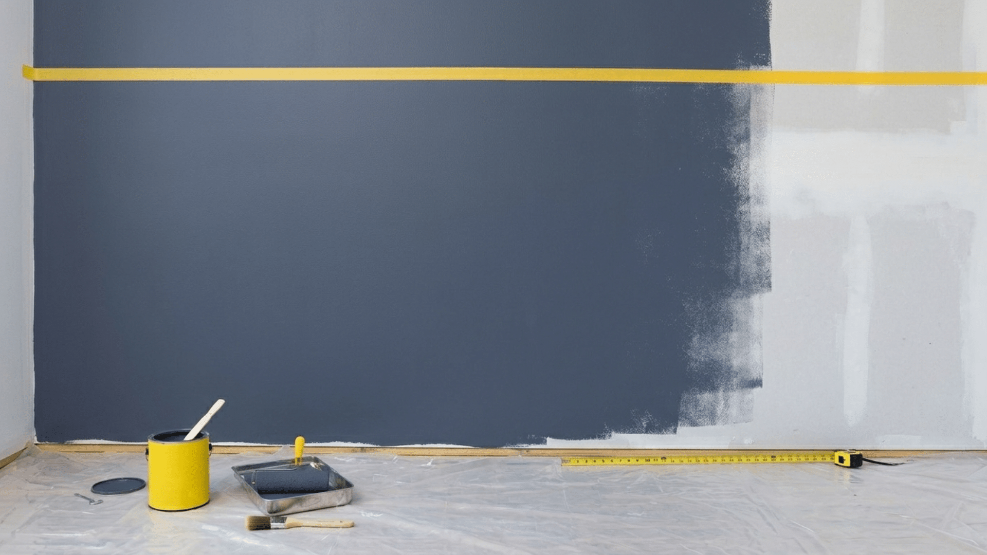 paint coverage per gallon guide showing estimated square footage for walls ceilings and interior surfaces