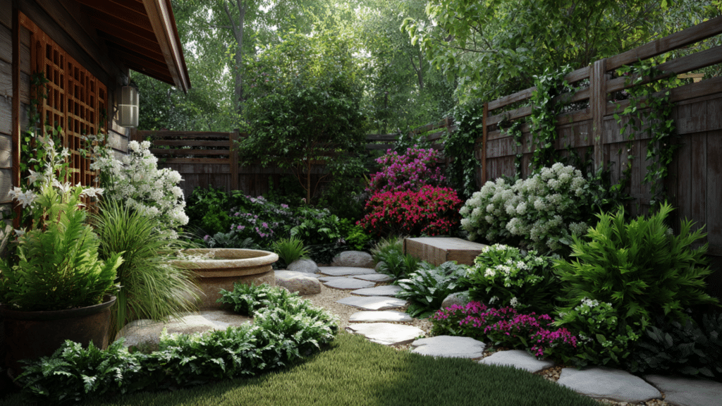How to Start a Garden from Scratch: Tips for New Gardeners raised garden bed filled with rich soil seedlings and gardener planting vegetables in sunny yard