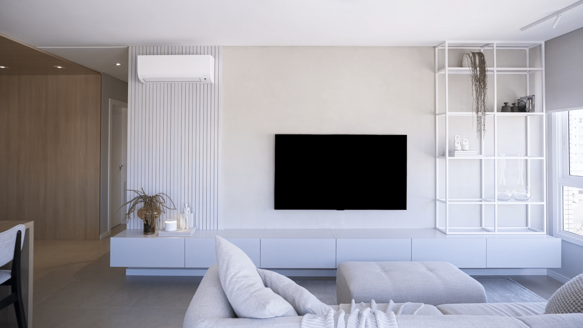 stylish apartment interior featuring contemporary furnishings and thoughtfully arranged decor