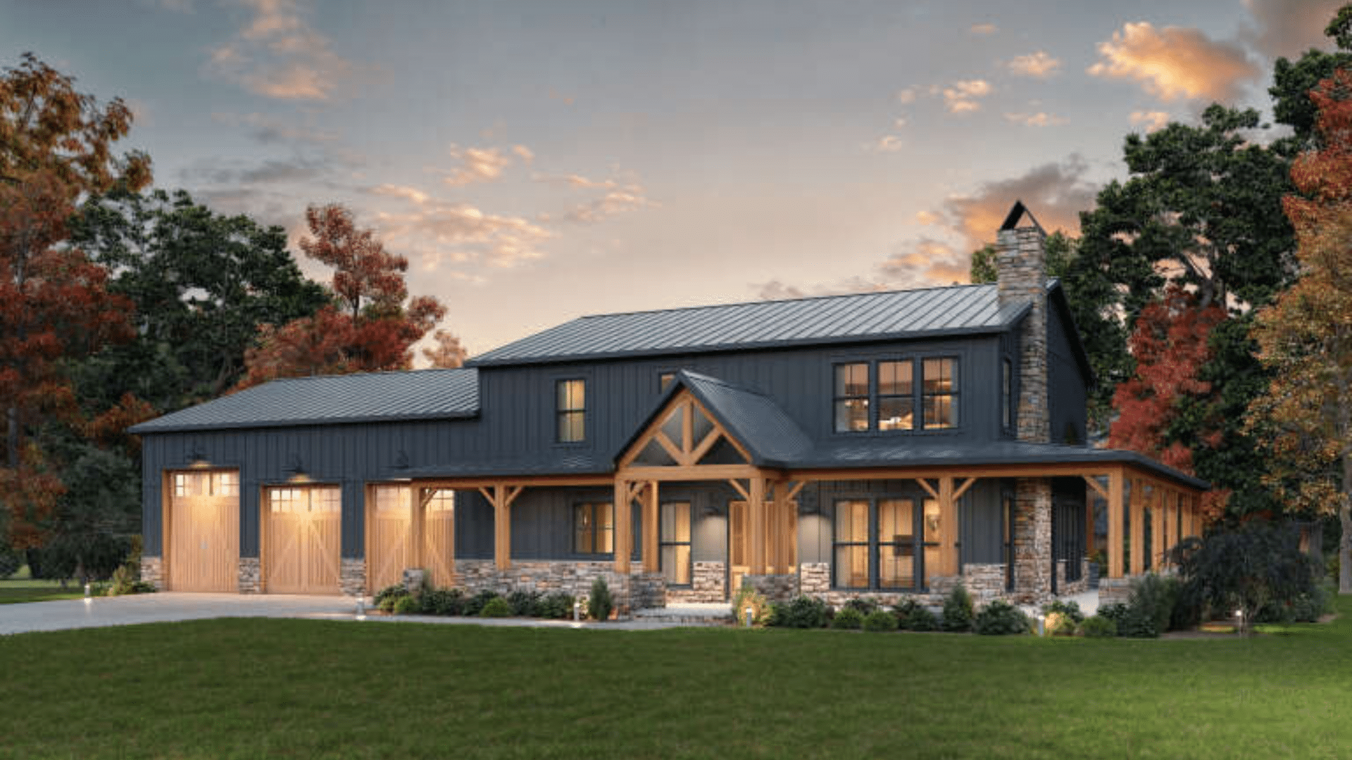 basic two story box house with clean exterior simple roofline and efficient layout for affordable family living