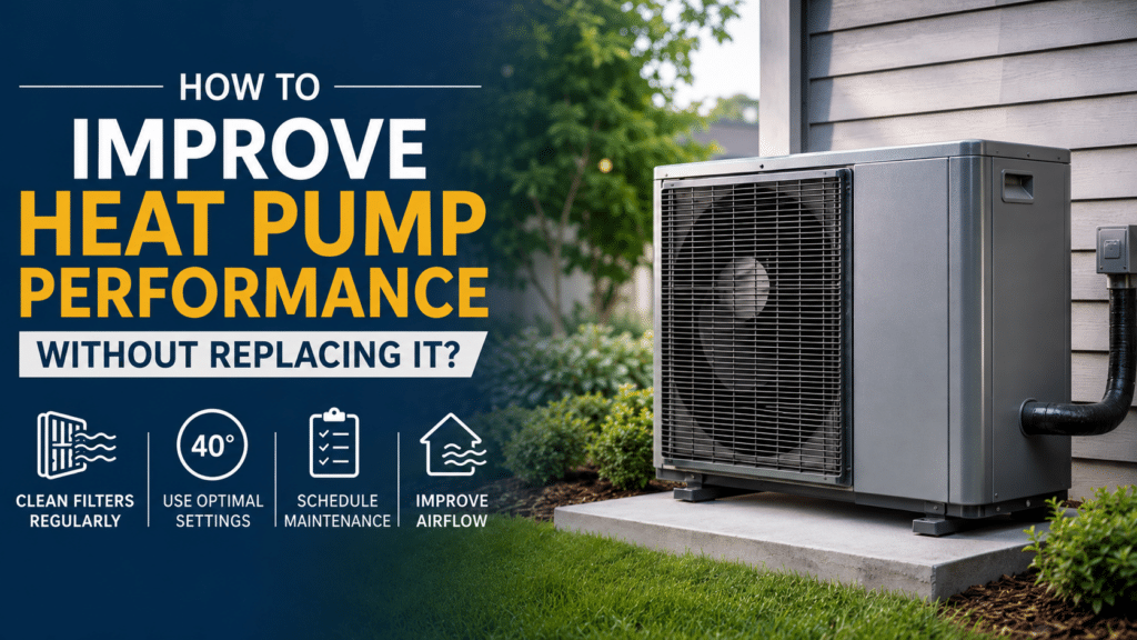 How to Improve Heat Pump Performance Without Replacing It?