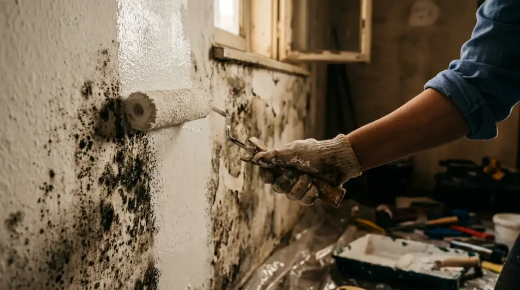 Can You Paint Over Mold: Does KILZ Kill Mold can-you-paint-over-mold-does-kilz-kill-mold